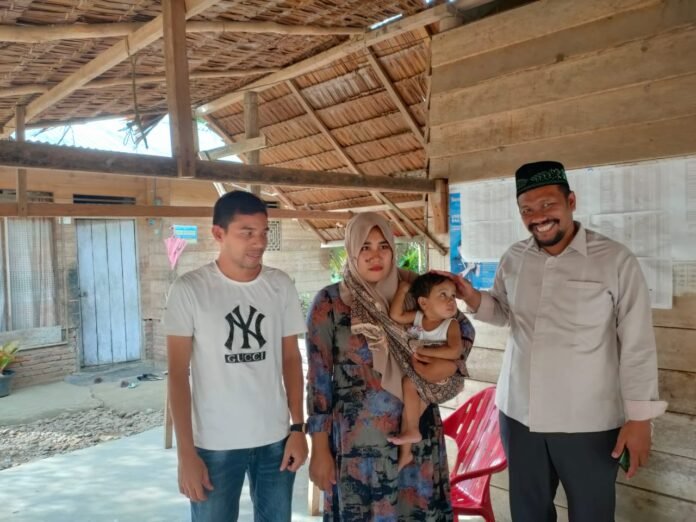 Senator Aceh Fadhil Rahmi Bantu Anak Bocor Jantung di Sawang Aceh Utara