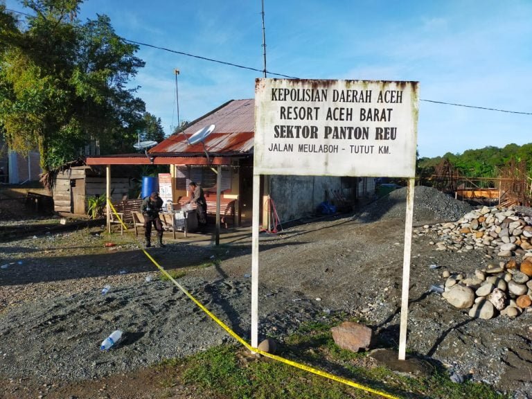 Penyerang Pos Polisi di Aceh Serahkan Diri ke Polisi