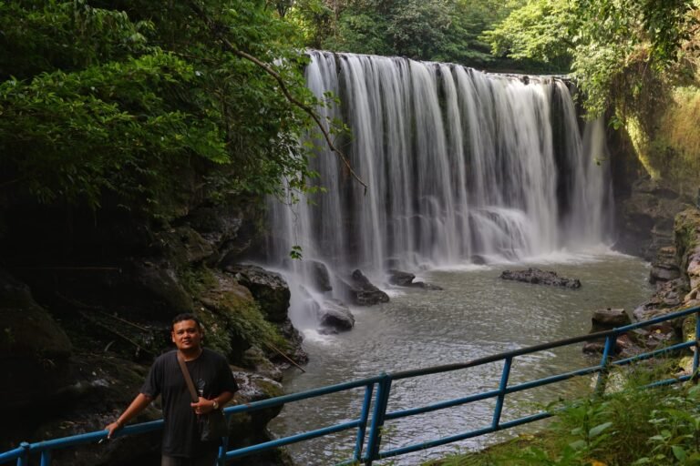 Niagara Mini di Kota Lubuk Linggau, Air Terjun Temam Sumsel