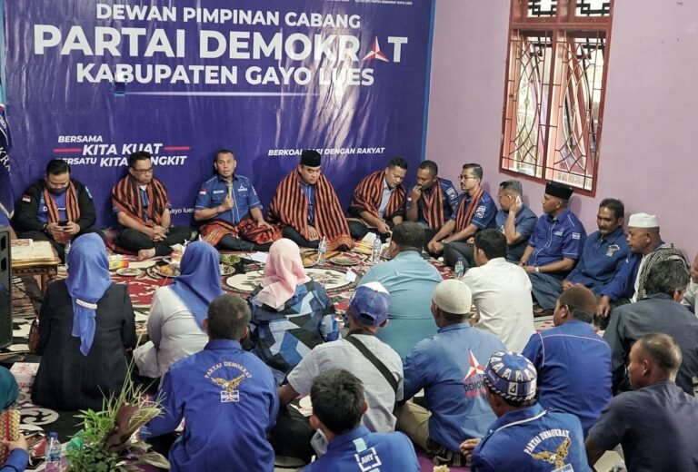 Muslim, Anggota DPR RI Konsolidasi ke Gayo Lues