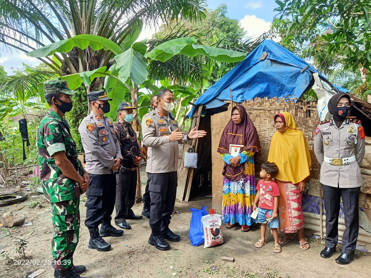 Polres Aceh Timur Wujudkan Mimpi Janda Dua Anak Miliki Rumah Layak Huni