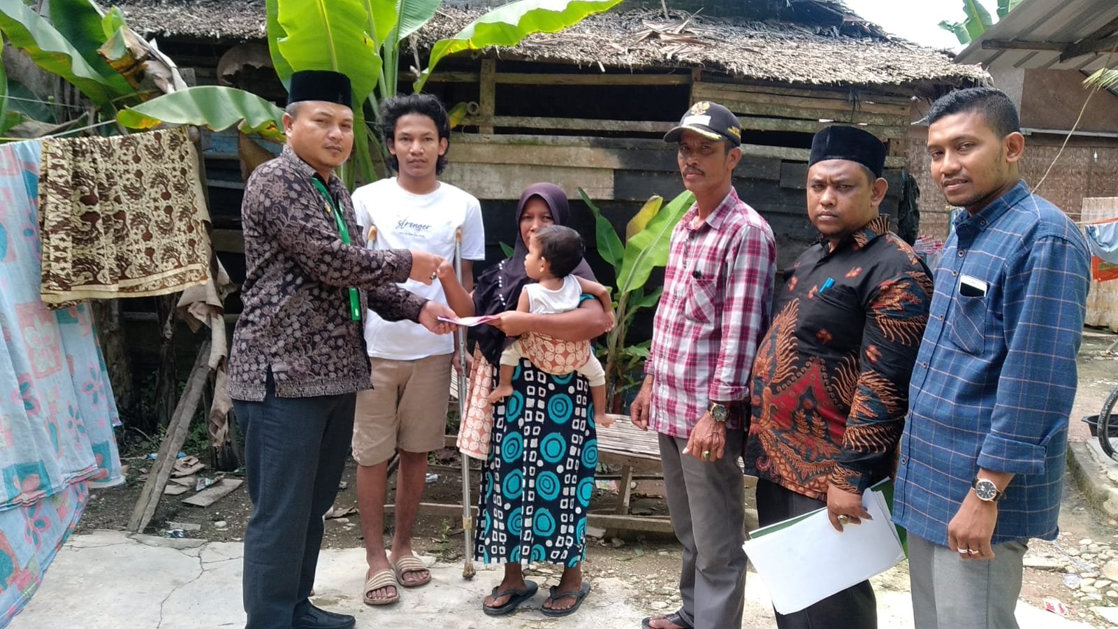 Baitul Mal Aceh Utara Verifikasi Rumah Tidak Layak Huni Di Baktiya