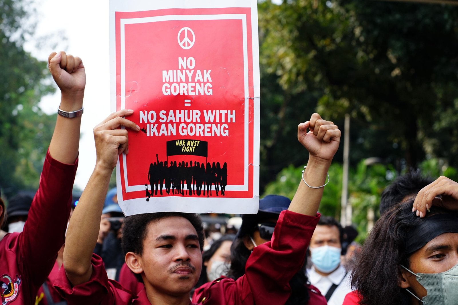Aksi Serentak Mahasiswa Seluruh Indonesia Tolak Presiden Tiga Periode