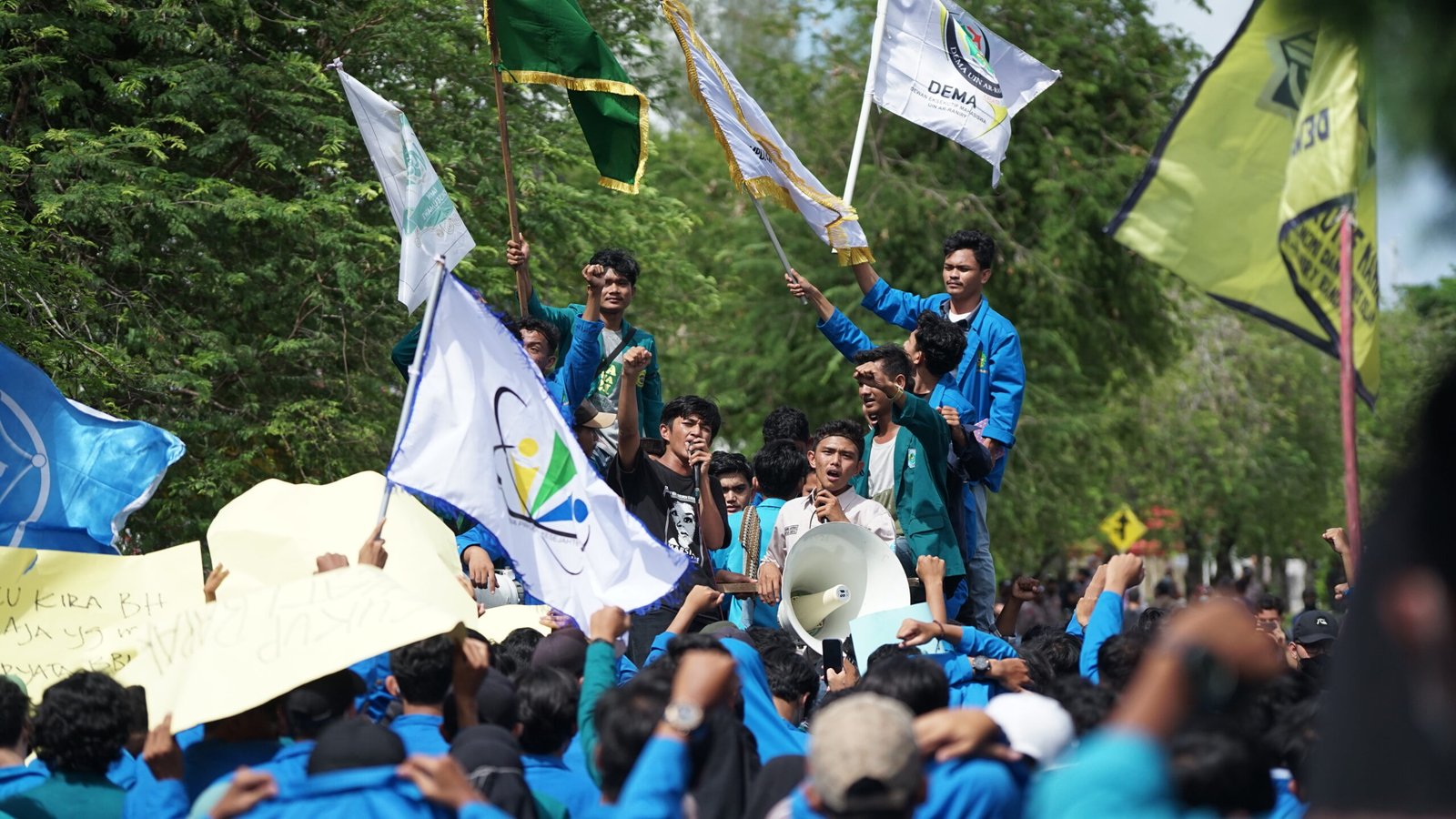 Aksi Mahasiswa Di Banda Aceh