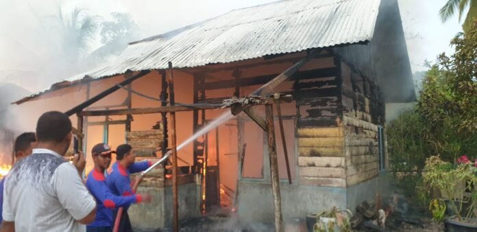 Tiga Rumah di Aceh Utara Ludes Terbakar