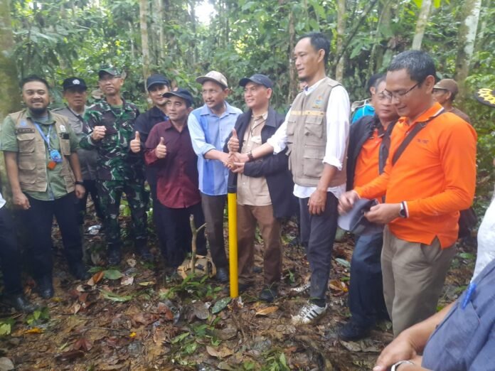 Tim Kemendagri Ukur Batas Wilayah Aceh Tamiang dengan Sumut