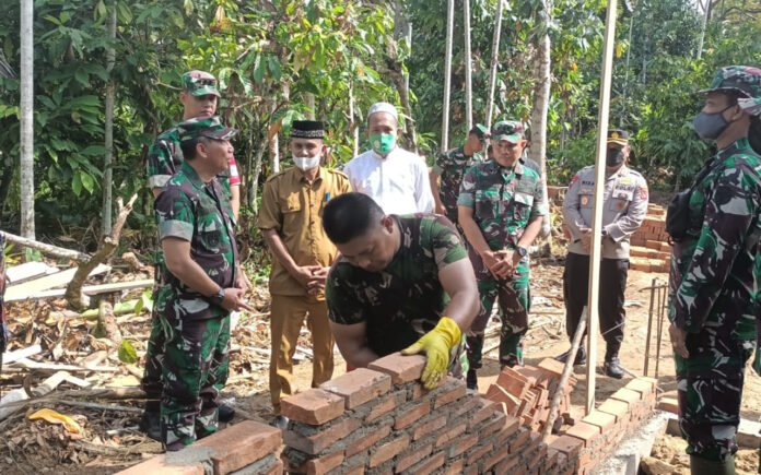 Pangdam IM Tinjau Pelaksanaan TMMD ke 113 di Bener Meriah