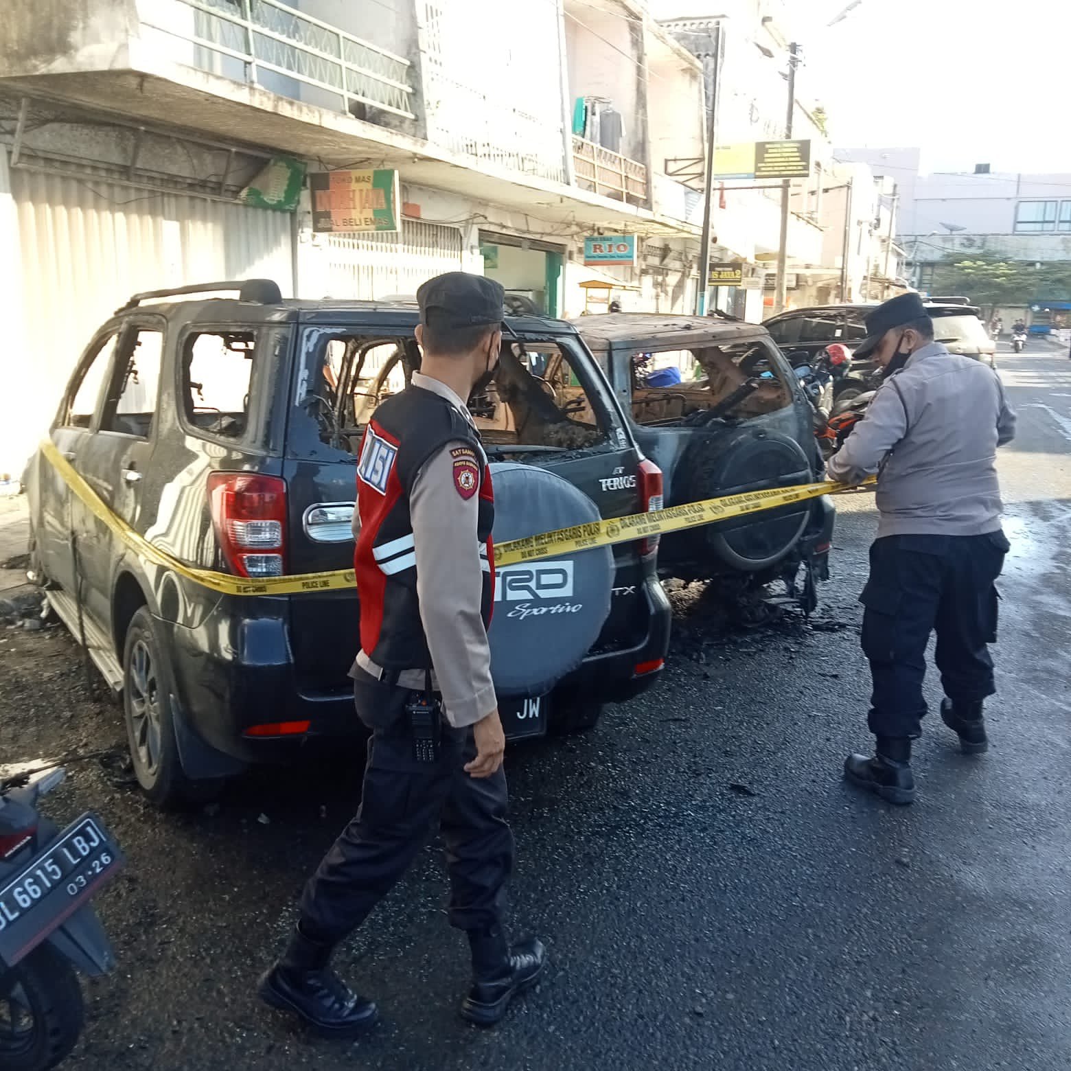 Mobil Terbakar Dekat Baiturrahman, Polisi: Tak Ada Unsur Kriminal
