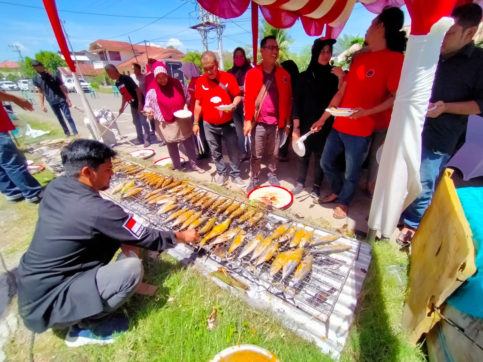 Kuah Boh Putek Meriahkan Festival Bakar Ikan Nusantara PDIP Aceh - Acehinfo