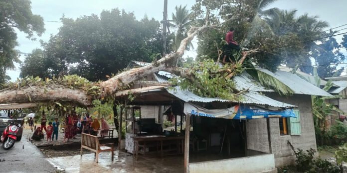 15 Kecamatan di Aceh Besar Terdampak Angin Kencang, Puluhan Bangunan Rusak