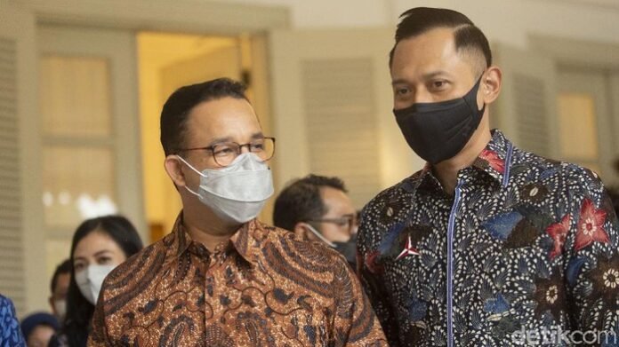 Nonton Formula E di Sirkuit Ancol, AHY Disambut Akrab Anies Baswedan