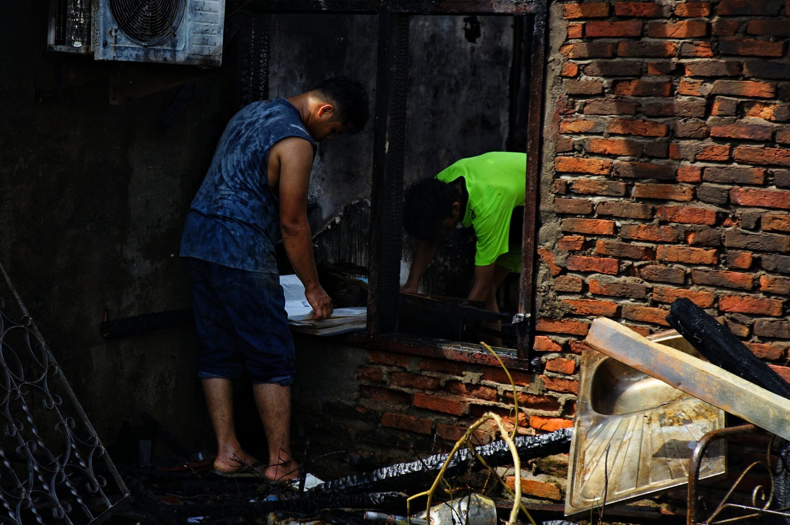 Foto Kebakaran Rumah Di Lhokseumawe