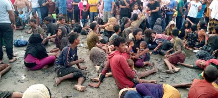 Pengungsi Rohingya yang Terdampar di Muara Tiga Pidie Mayoritas Anak-anak