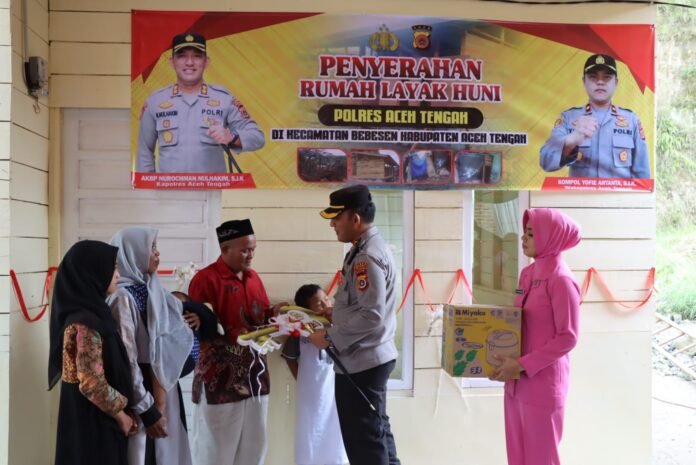 Warga Kurang Mampu di Aceh Tengah dapat Bantuan Rumah Layak Huni