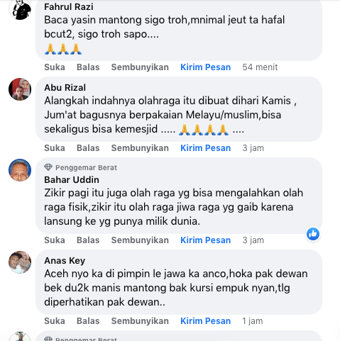 Netizen Sorot Penghentian Sementara Zikir Pagi Jumat Di Kalangan Asn Pemerintah Aceh