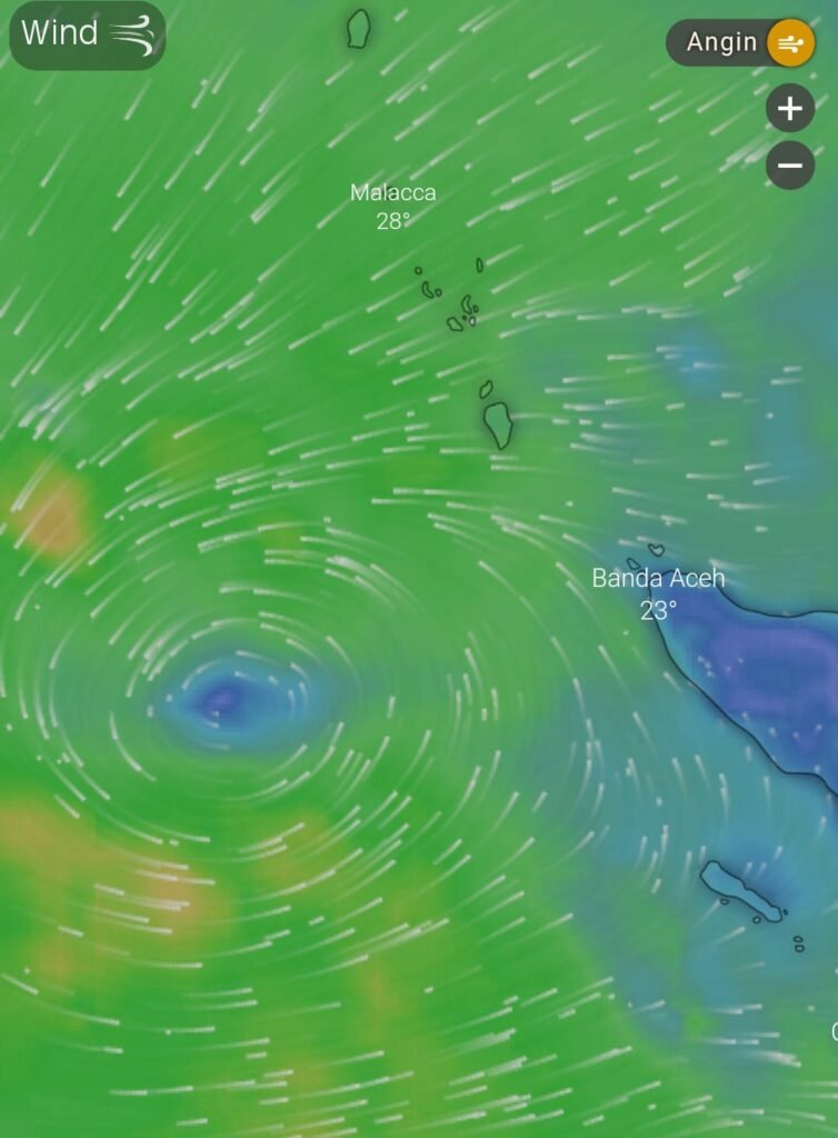 Aceh Masih Berpotensi Hujan Hingga Tiga Hari Kedepan