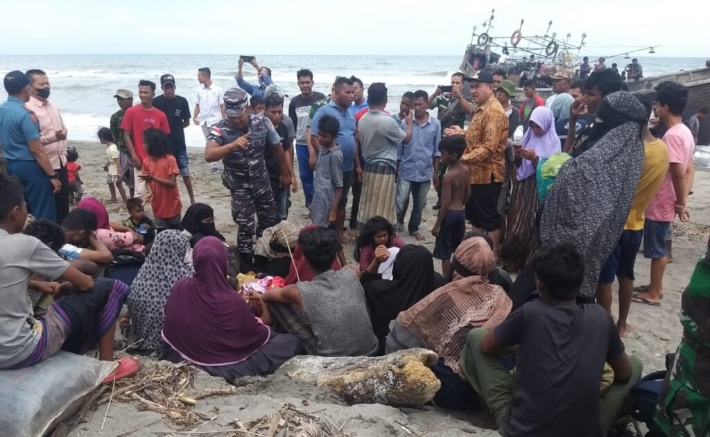 69 Imigran Rohingya Terdampar Di Aceh Besar - Acehinfo