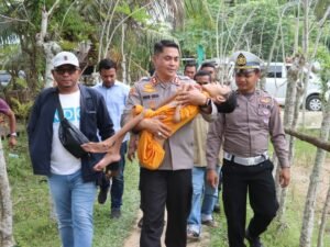 Polres Aceh Utara Bedah Rumah Penderita Lumpuh Layu Di Baktia