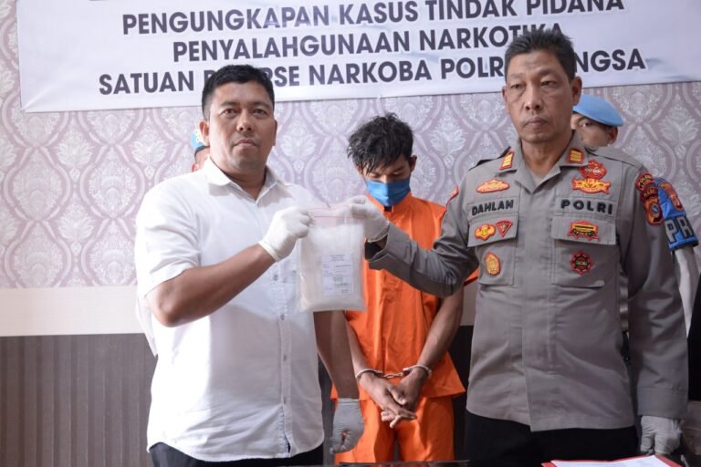 Jadi Bandar Sabu, Seorang Buruh Bangunan Diringkus Polisi