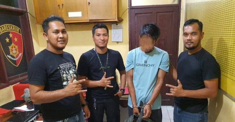 Curi Kabel Trafo, Seorang Warga Langsa Diringkus Polisi