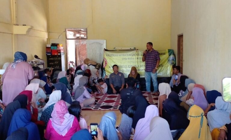 Al Mutawakkil Salurkan Pembiayaan ke Wira Usaha Ultra Mikro di Aceh Jaya