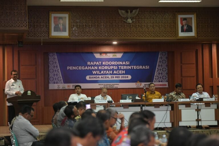 KPK Harap Sertifikasi Aset Pemda di Aceh Dipercepat