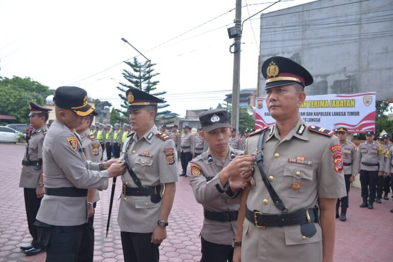 Iptu Surya Darma Sofyan Jabat Kasat Intelkam Polres Langsa