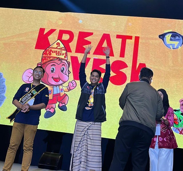 Wartawan acehinfo.id Teuku Aufaq, Juara I Nasional Ajang Kreatifitas Pemuda