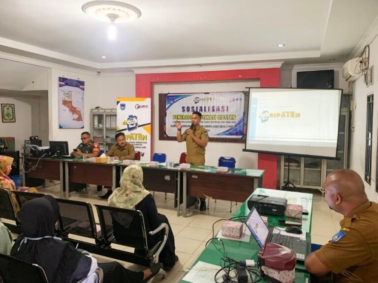 Kecamatan Langsa Lama Sosialisasikan Aplikasi ‘SIPATEN’ kepada Aparatur Gampong Sidodadi